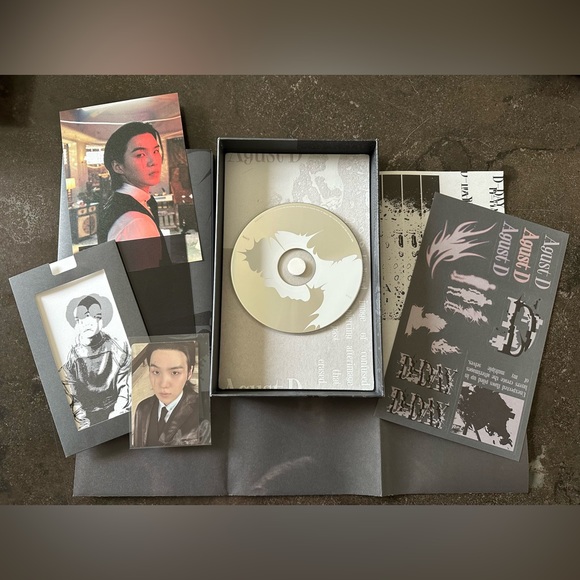 Agust D D-Day Album Set WITH random PCs (ver. 1 & 2) - Picture 2 of 8